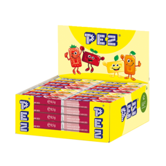 PEZ Bonbons Nachfüllpackung für Automatenware  im 4er-Pack (20 Stk.)