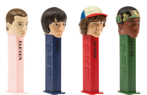 Pez Dispenser Set Stranger Things