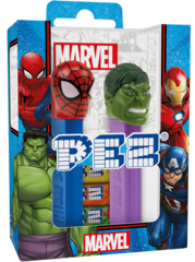 PEZ Marvel Geschenkset (Spiderman & Hulk)