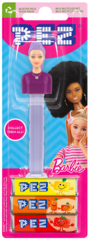 PEZ Dispenser purple ponytail (Barbie)
