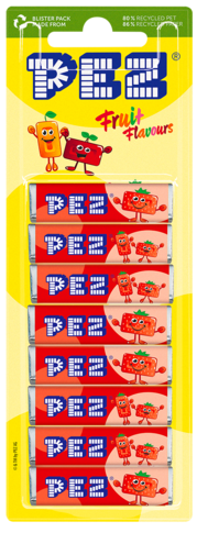 PEZ Bonbons Erdbeere EBK